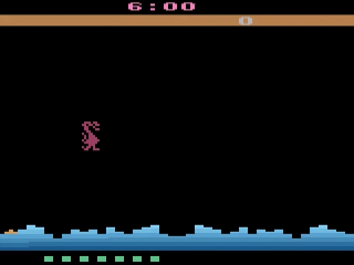 Defender title screen for Atari 2600